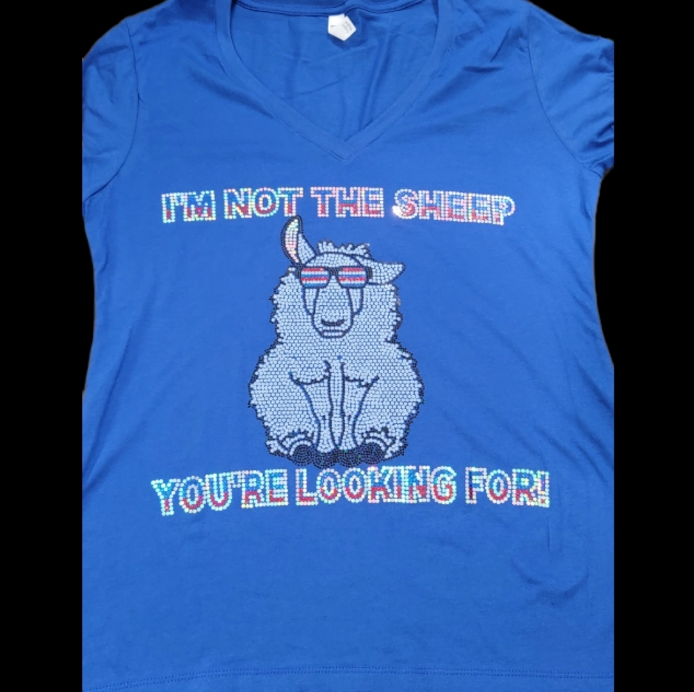 NWT Womans XL Not The Sheep Shirt